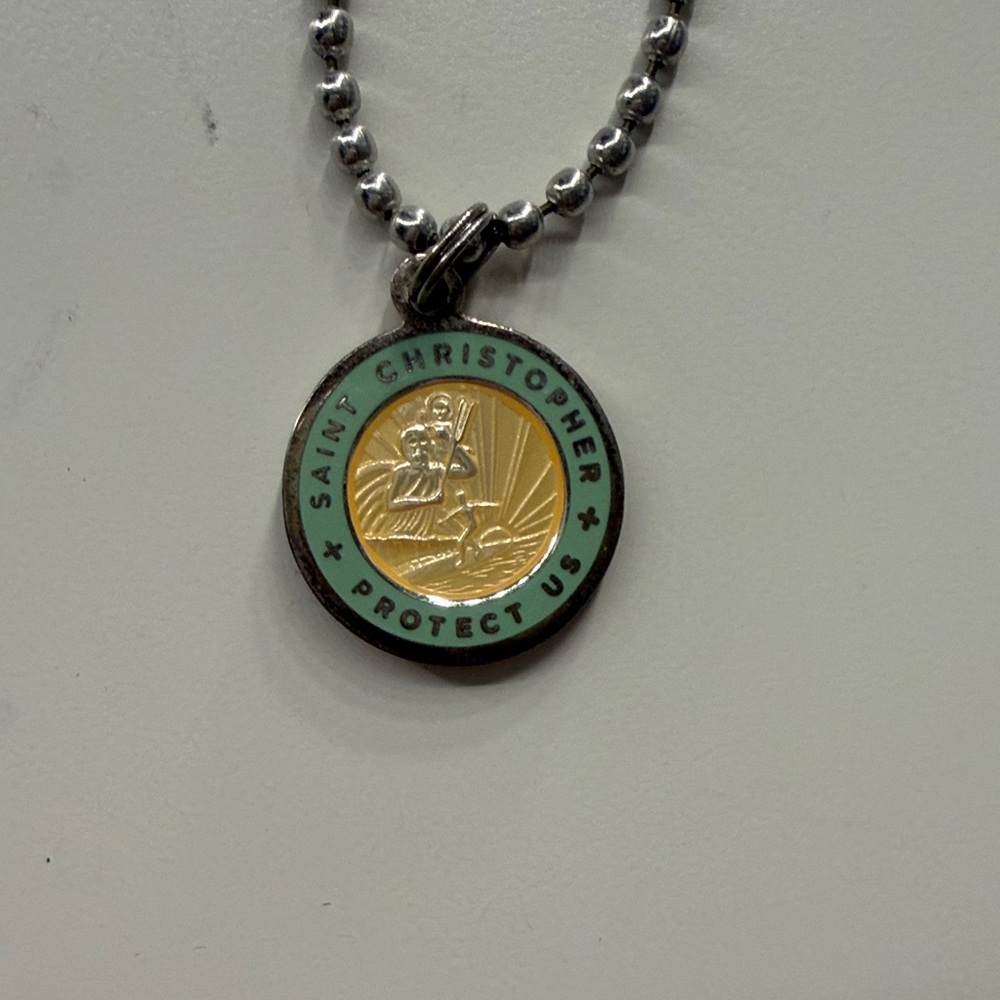 Saint Christopher MEDIUM - CORAL / LAGOON